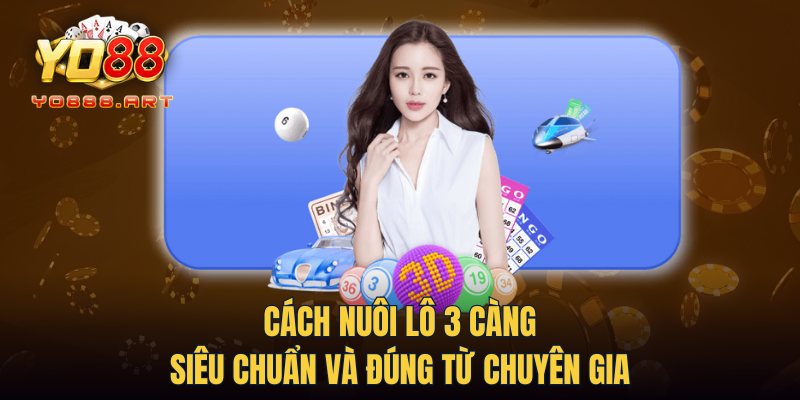 Cách nuôi lô 3 càng siêu chuẩn và đúng từ chuyên gia